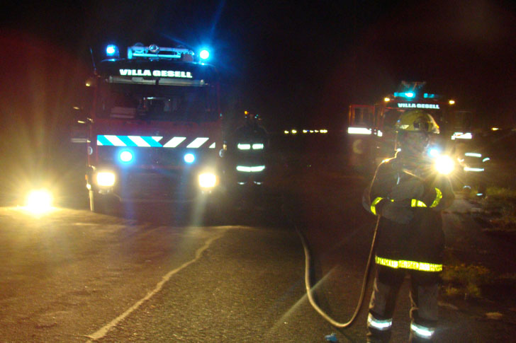 Capacitación a Bomberos Voluntarios de Villa Gesell