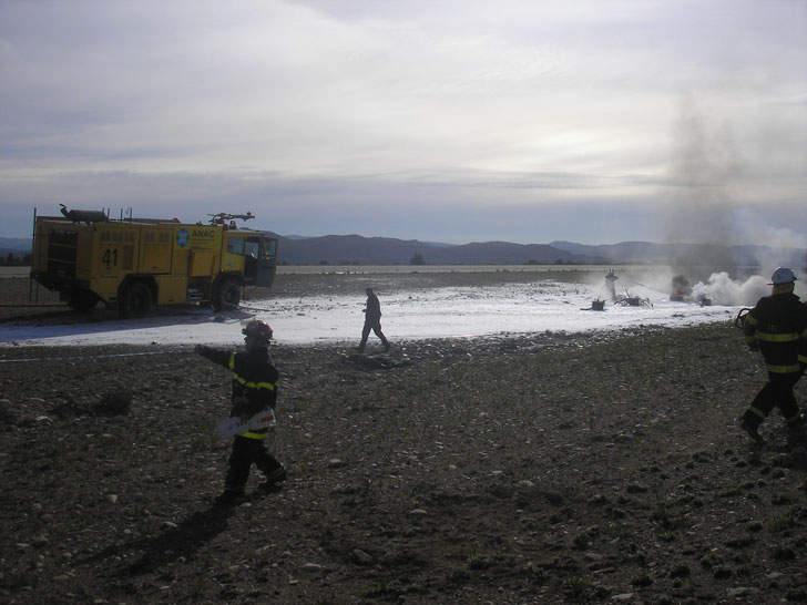 Simulacro Aéreo Bariloche