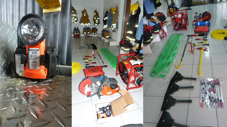 Equipamiento Para Respuesta a Emergencias por Materiales Peligrosos